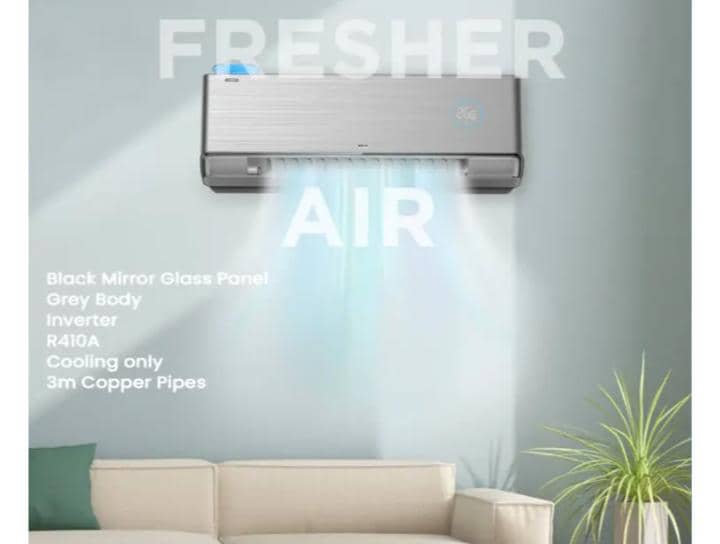 Tcl 1.5HP Split Inverter R410 Black Mirror Air Condition
