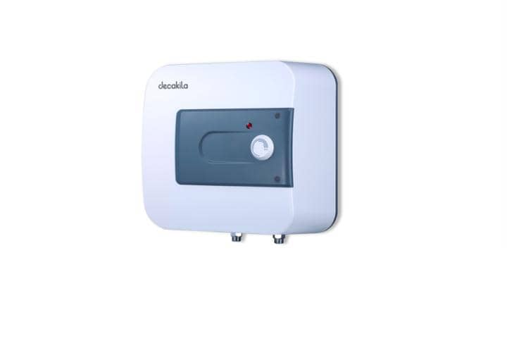 Decakila 15L/3.96Gal Durable Storage Electric Water Heater| 1500W, Multi-functional Safety Valve, High Precision Thermostat [KEWH006W]