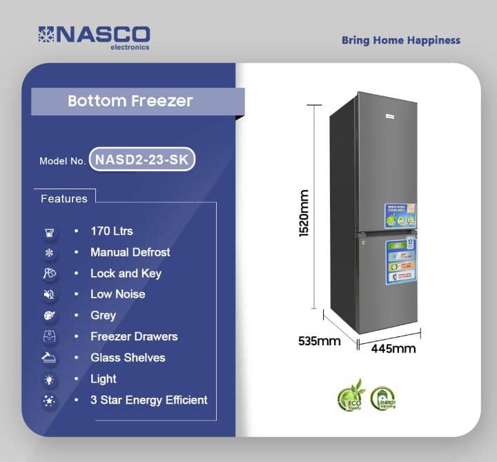 Cool Up Top, Freeze Below ❄ – Nasco 170L"