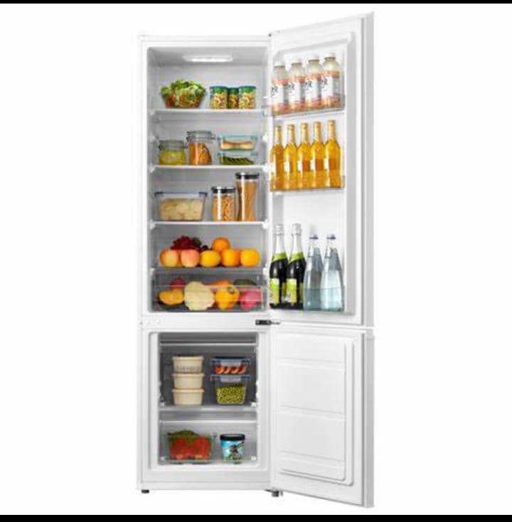 Midea 262L Double Door Bottom Freezer – Spacious, Stylish & Energy-Efficient