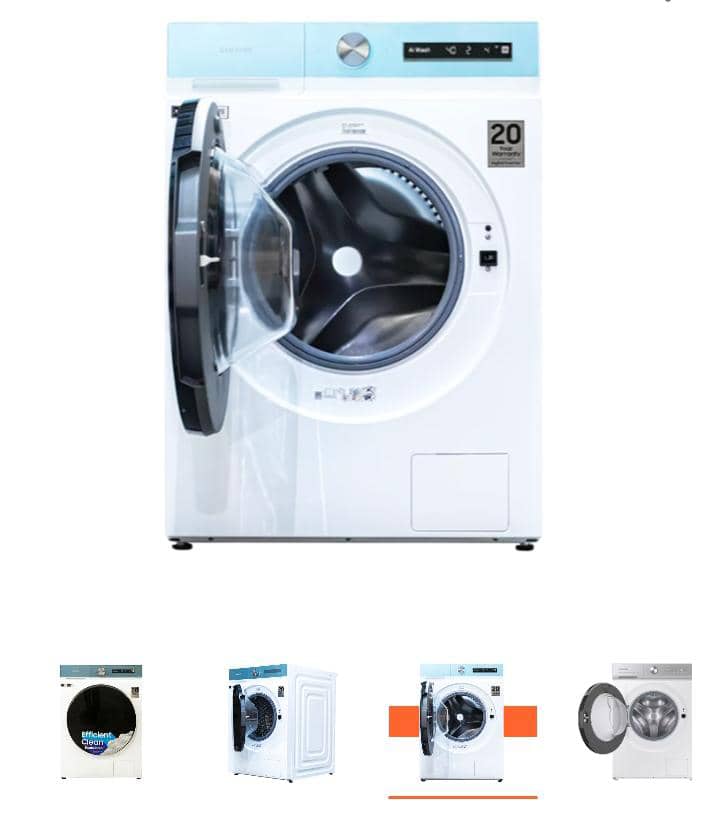 🌀 Samsung 12kg BESPOKE AI™ Series 8 Washing Machine[5. “Control Your Laundry from Anywhere 📱 – Samsung 12kg Smart Washer]